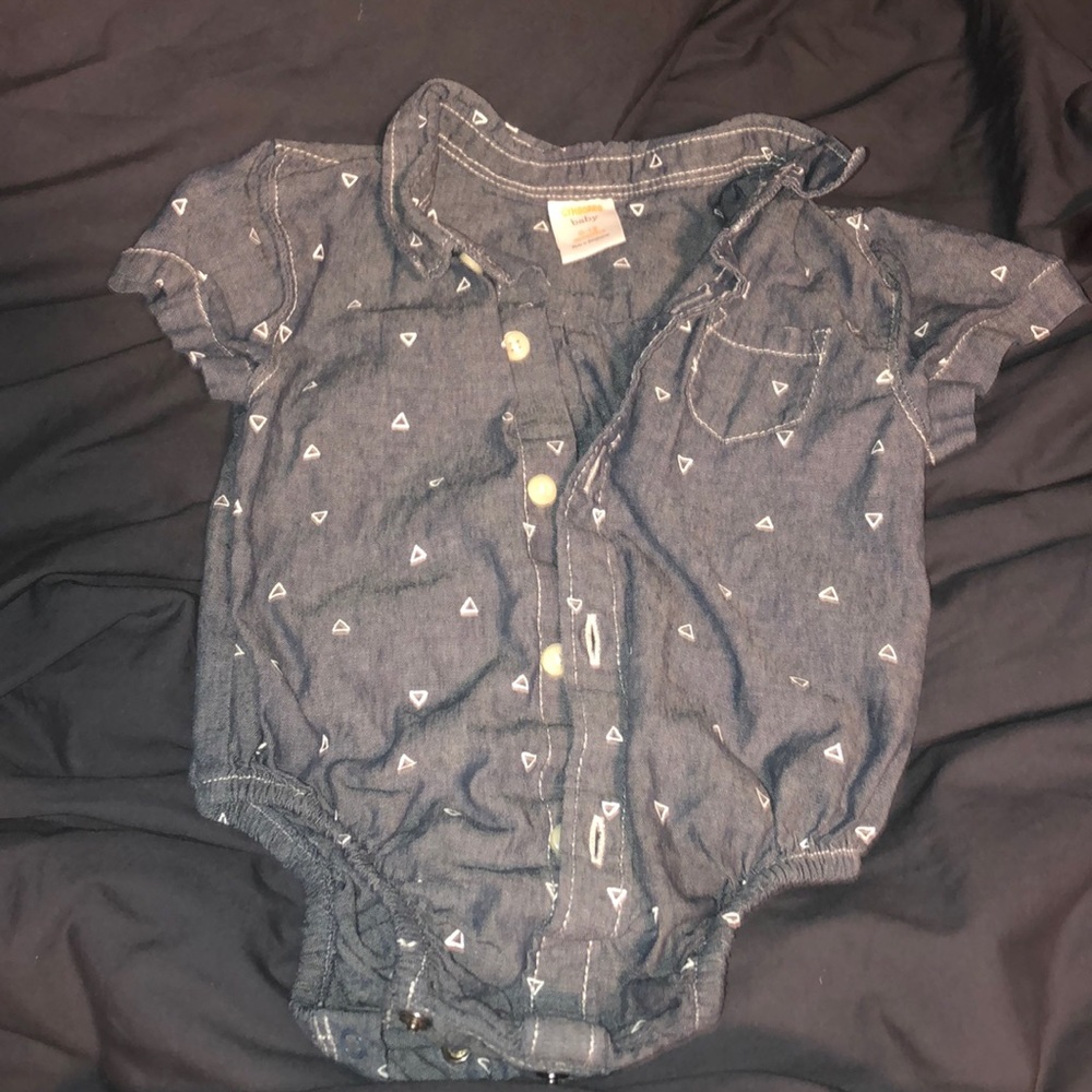 Gymboree baby boy onesie 6-12 months
